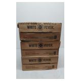 White Flyer 270 orange clay pigeons