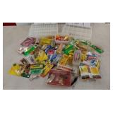 Large tackle assortment