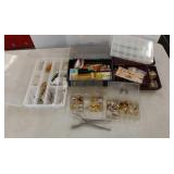Tackle boxes with tackle, spinner kits & more