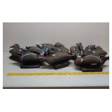 10 wood duck decoys