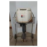 9 1/2 Evinrude motor model 9322B turns over