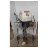 6 Evinrude motor model 6302s turns over