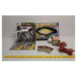 Novelty lot, model airplanes, Mattel etc