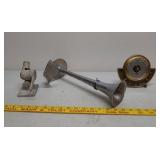 Barometer, boating horn, etc
