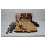 Leather holsters Hunter co, vests and more