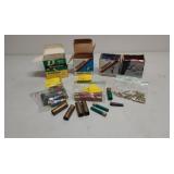 Mixed lot 10ga 12ga ammo partials 22 etc