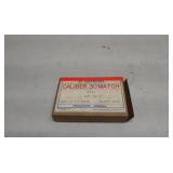 .30 cal 20 NOS Match 1957 military