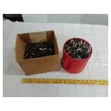 Spent pistol casings,appr.16lbs,.38,45,etc.