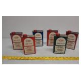 6 Asrtd gun powder cans empties