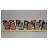 12 Asrtd gun powder cans partials