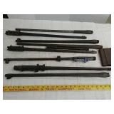 Rifle barrels,9 total and partial clip
