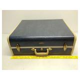 Vintage Samsonite luggage case blue
