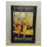 SS.Chicago for the tourist cardboard ad