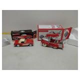 Snap-On die cast Vette,Pedal car banks