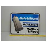 DST.Walker mufflers and pipes ad sign