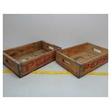 2.Pepsi Cola wood soda crates