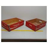 2.Coca Cola wood soda crates