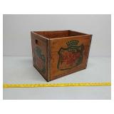 Canada Dry wood soda crate