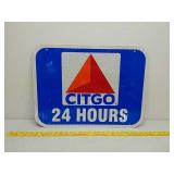 SSAlum.Citgo 24hrs ad sign
