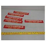 SST,NOS.Chesterfield best for you,door signs