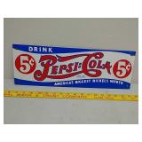 SST.Pepsi cola enamel ad sign