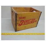 Pepsi Cola wood soda crate