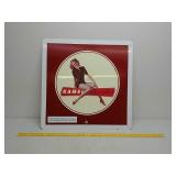 SSA.Kamel Cig,w/lady ad sign