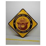 SSA.Smokey reflective street sign