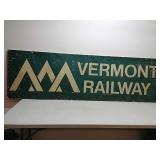 SSA.large Vermont Railway ad sign