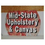 SST.large Mid-State upholstery ad sign