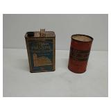 Wards and Eveready collectable cans