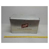 Schlitz aluminum beer cooler