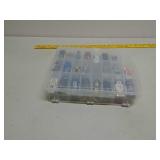 42 total die cast toy cars in case