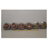 6 Hubcaps Ford Chevy