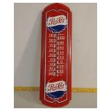 Pepsi-Cola red thermometer