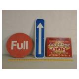 Gas related signs,SSA and tin