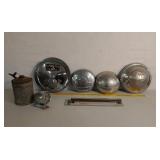 Automotive collectables,hub caps and more