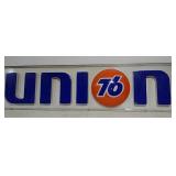 Union76 plastic ad sign