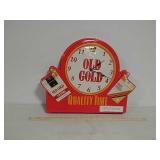 Old Gold cigs mold  clock/sign