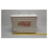 Coca-Cola picnic cooler metal restored