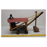 Buddy L steam shovel toy 1921-31 iron