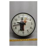 Coca-Cola clock metal / glass