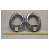 Head light rims Ford Delux 1940