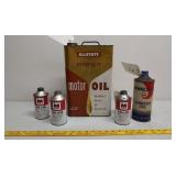 Oil/anti-freeze cans