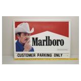 SST embossed Marlboro sign