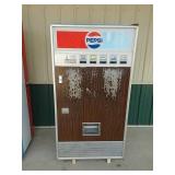 Pepsi vending machine,veneer front