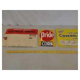 Ad/display signs 3 count