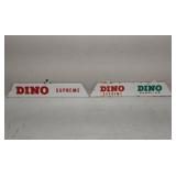 SSP Sinclair DINO gas ad signs