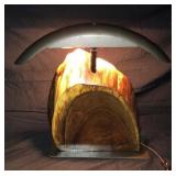 Black Walnut Table Lamp, One of a Kind