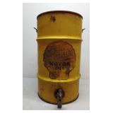 Silver SHELL 16gal oil can